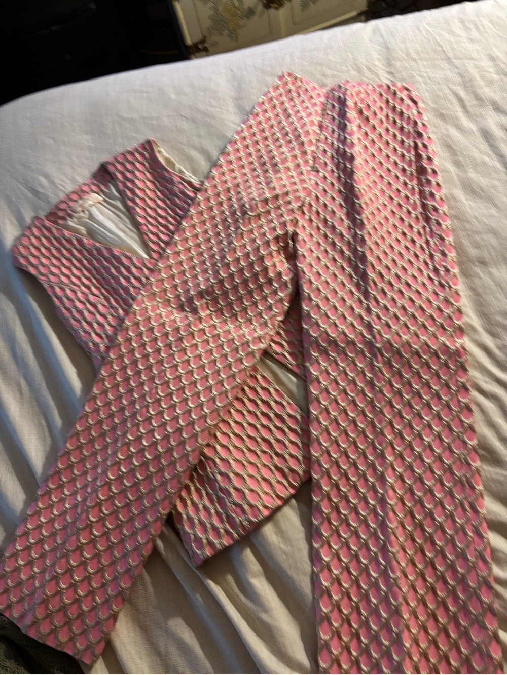 Saks Fifth Avenue vintage 2pcs pants suit - Picture 6 of 13